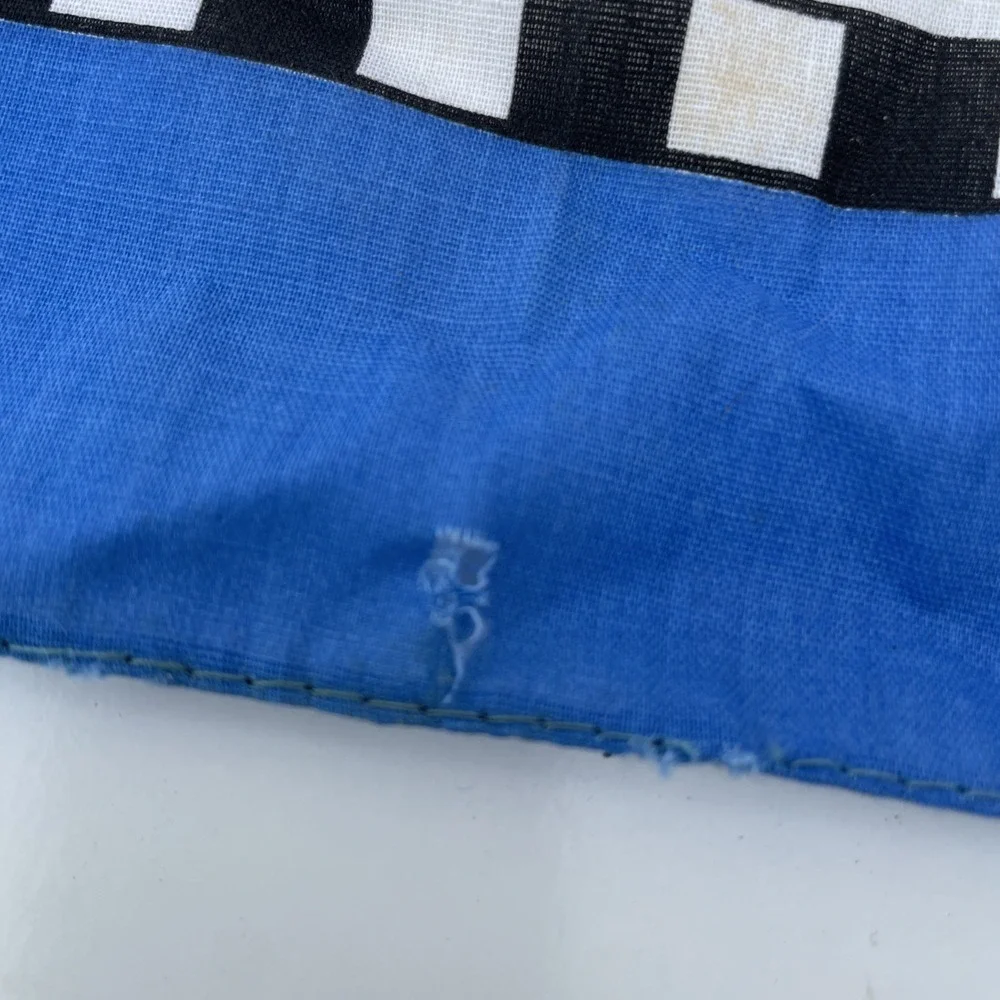 Vintage Disney Mickey Minnie Mouse Handkerchief Scarf Bandana 22X22